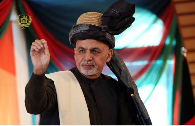 Ghani to MoD: Continue Bombing Daesh